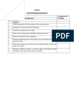 Anatomy AETCOM Questions and Answers SR. NO. Subtopic Competency Number Name Description Xiv Aetcom Core/ Y