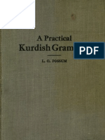 A Practical Kurdish Grammar 1919