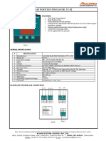 Tap Position Indicator Tc-02: Features