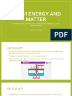 Part III ENTHALPY, SPONTANEITY, ENTROPY, GIBBS