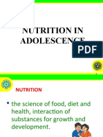 Nutrition For Teens