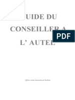 Guide Du Conseiller A L'autel Tres Important