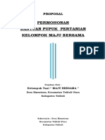 Proposal Permohonan Bantuan Alat Penunjang Pertanian