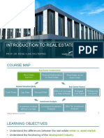 1.1 Introduction To Real Estate Markets - With Solutions