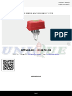 System Sensor Water Flow Detector