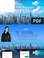 Marathon Notes of SOGA, LLP (Inc. Mind Maps and Section Revision)