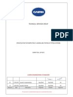 Specification For Inspection, Flushing and Testing of Piping System (HydroTesting)