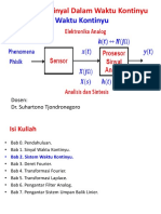 Sistem Waktu Kontinyu