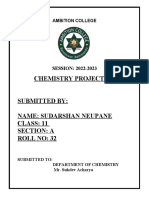 Chemistry Project On Greenhouse Effect