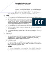 Compressor Specification: Air-Cooled, Oil-Free Mono Scroll