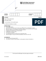 Cambridge IGCSE: Physics 0625/04