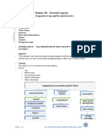 Class Notes - Module III - Capacity To Commit Tort