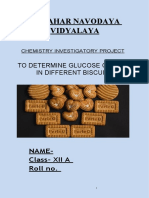 Glucose Contain in Biscuits-Chem