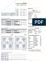 ID Height Age Gender Test Date / Time: (L) (KG) (KG) (KG) (KG) KG KG KG KG