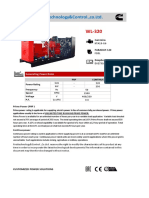 WL-320 Kta19-G6 320kva:256kw