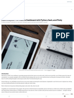 Data Analysis - From Data To Dashboard With Python, Dash, and Plotly - by Brad Bartram - Towards Data Science