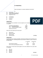 Financial Accounting F3 25 August Retake