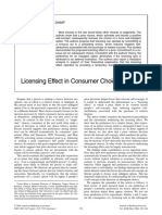 04 Licensing Effect in Consumer Choice