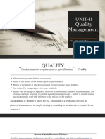 Quality Management