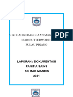 LAPORAN Tahunan PANITIA SAINS 2021