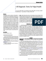 C1-2 Identify and Define All Diagnostic Terms For Pulpal Health and Disease States