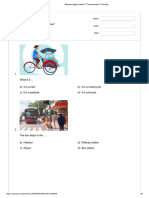 Bahasa Inggris Kelas 3 - Transportation - Quizizz