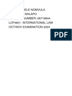 LCP4801 Examination