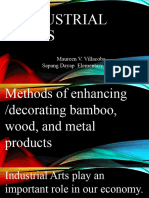 TLE 6 PPT Q4 - Methods of Enhancing Decorating Bamboo, Wood, and Metal Products