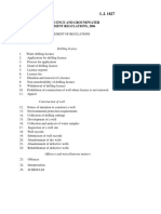 Drilling License and Groundwater Regulation 2