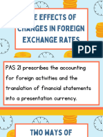 Translation of Foreign Currency FS