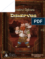 Ancestral Options - Dwarves