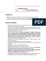 Manasa Resume