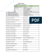 Questions Bank Modulo 3