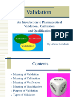 Introduction To Pharmaceutical Validation