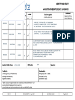 028 CS Maintenance Experience Logbook - Removed