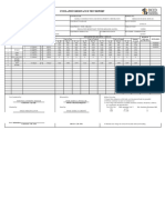 (CMO-F-050.a) Insulation Test Report