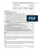 Compiler Design Theory Syllabus Lab Experiment List