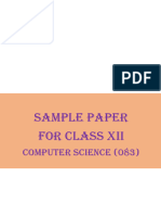 QP XII Computer Science 15 Sets