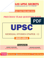 UPSC Prelims Updated Question Bank 2024