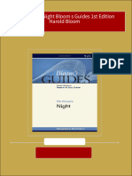 Elie Wiesel S Night Bloom S Guides 1st Edition Harold Bloom Download PDF