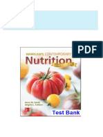 Free Access To Wardlaws Contemporary Nutrition 10th Edition Smith Test Bank Chapter Answers