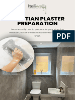 VENETIAN PLASTER PREPARATION GUIDE