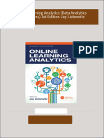 PDF Online Learning Analytics (Data Analytics Applications) 1st Edition Jay Liebowitz download