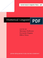 Dufresne & Dupuis & Vocaj (Eds.) 2007 Historical Linguistics 2007_ Selected Papers from the 18th International Conference on Historical linguistics