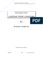 Lessons From Longford by Andrew Hopkins