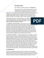 COMBATI O BOM COMBATE ACABEI A CARREIRA E GUARDEI A FÉ - Artigo