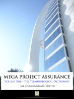 Mega Project Assurance: Volume One - The Terminological Dictionary