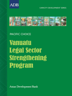 Vanuatu Legal Sector Strengthening Program