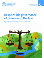 Responsible Governance of Tenure and the Law: A Guide for Lawyers and Other Legal Service Providers