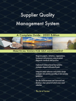 Supplier Quality Management System A Complete Guide - 2020 Edition